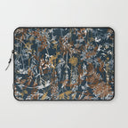 Abstract Forest Night A Laptop Sleeve Gallery Image 1
