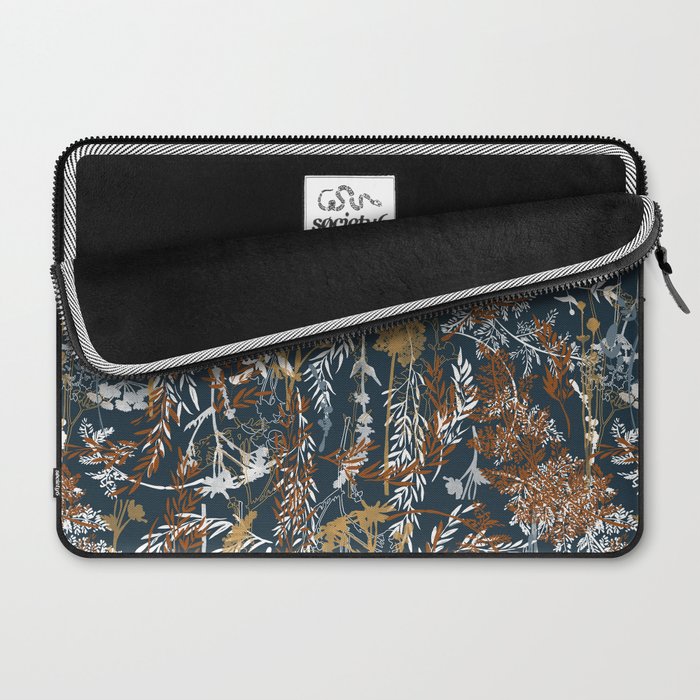 Abstract Forest Night A Laptop Sleeve Gallery Image 2