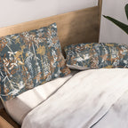 Abstract Forest Night A Pillow Sham Gallery Image 2