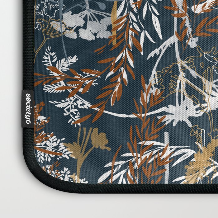 Abstract Forest Night A Laptop Sleeve Gallery Image 3