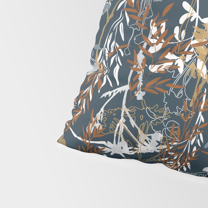 Abstract Forest Night A Pillow Sham Gallery Image 4