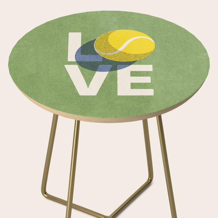 BALLS - Love Tennis - Grass Court Side Table Gallery Image 2