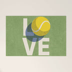 BALLS - Love Tennis - Grass Court Welcome Mat Gallery Image 1