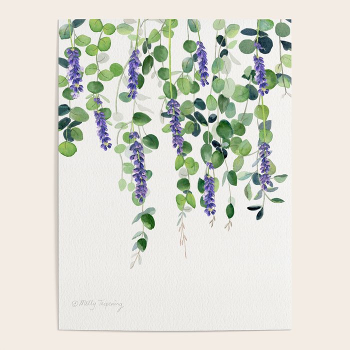 Eucalyptus and Lavender  Poster Gallery Image 4