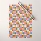 Bold Colorful Checks Pattern - Small XXXVII Wrapping Paper Gallery Image 1