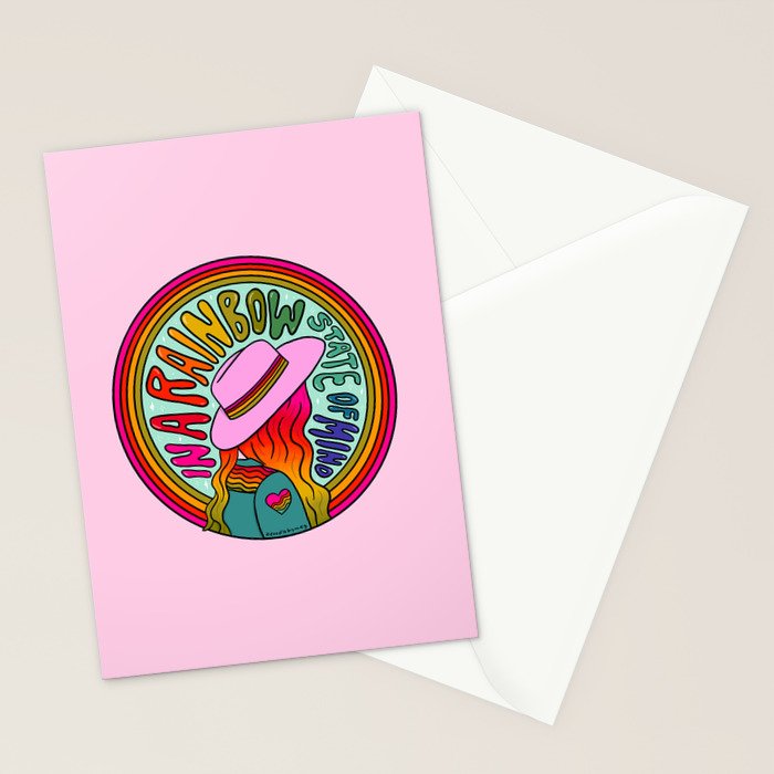 Rainbow State of Mind Stationery Card Gallery Image 2