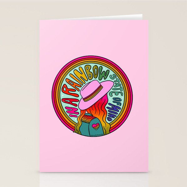 Rainbow State of Mind Stationery Card Gallery Image 2