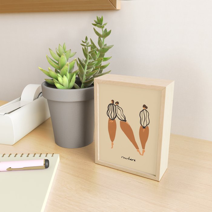 N for Nurture Mini Art Print Gallery Image 2