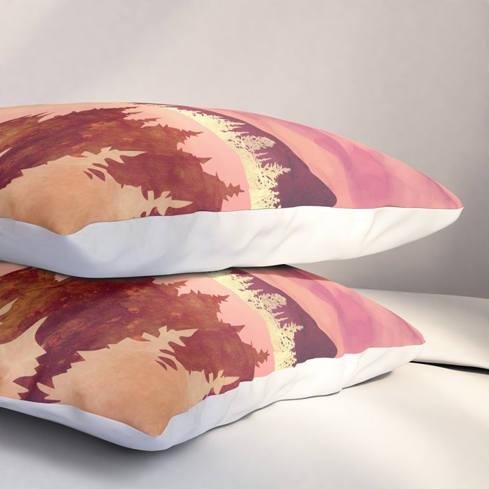 Autumn Sunset Pillow Sham Gallery Image 3