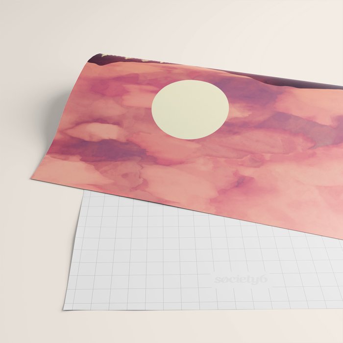 Autumn Sunset Wrapping Paper Gallery Image 2