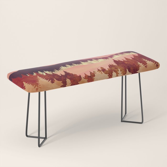 Autumn Sunset Bench Gallery Image 1