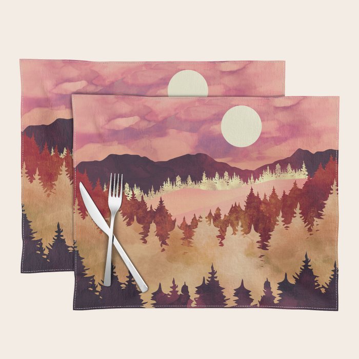 Autumn Sunset Placemat Gallery Image 1