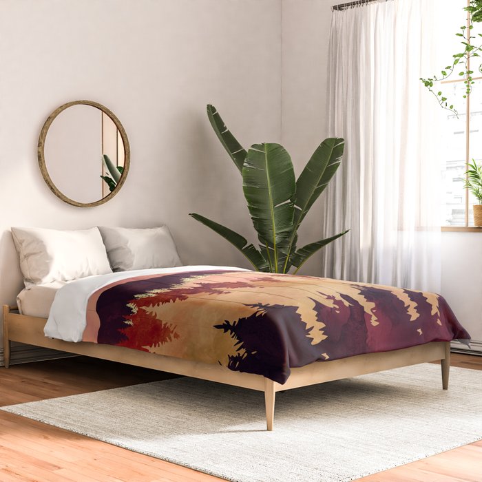 Autumn Sunset Comforter Gallery Image 2