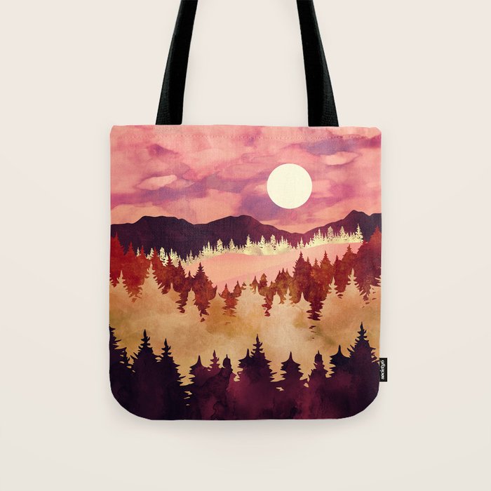 Autumn Sunset Tote Bag Gallery Image 1