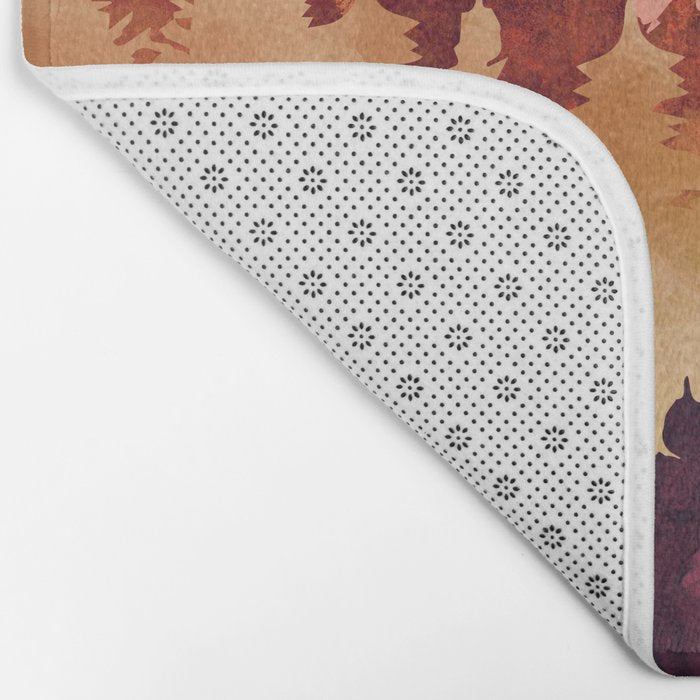 Autumn Sunset Bath Mat Gallery Image 2