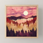 Autumn Sunset Mini Art Print Gallery Image 1