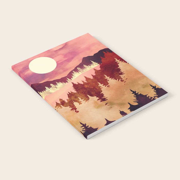 Autumn Sunset Notebook Gallery Image 1