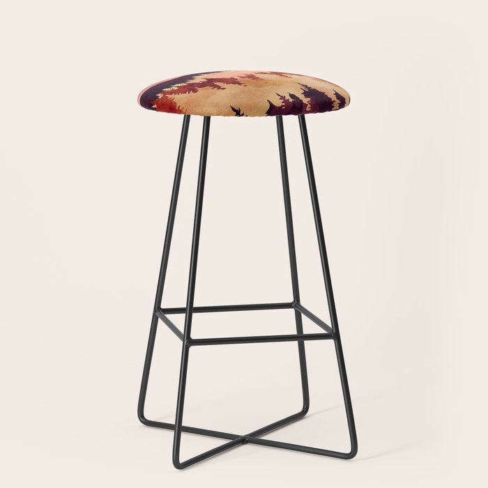 Autumn Sunset Stool Gallery Image 1
