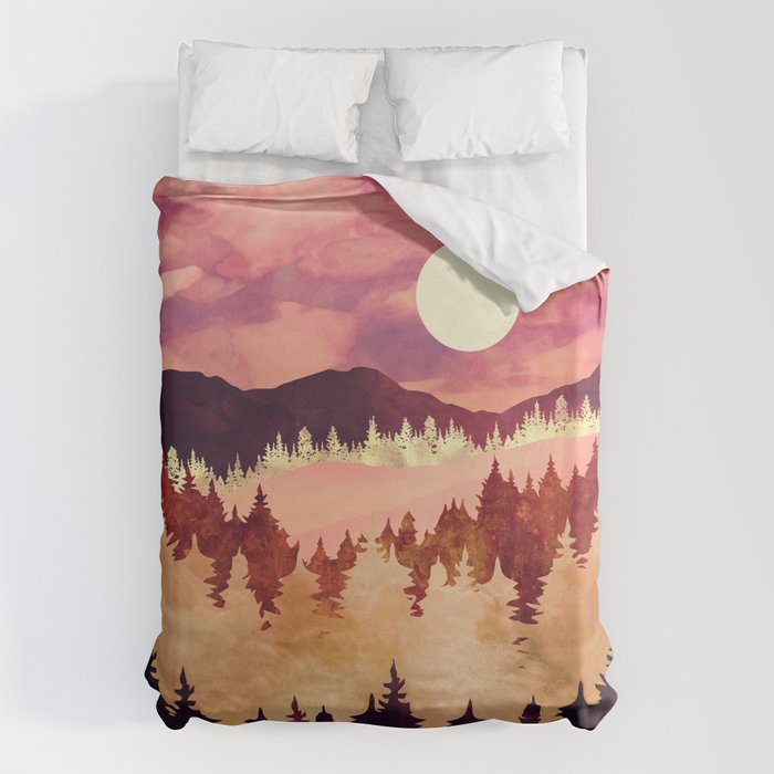 Autumn Sunset Duvet Cover Gallery Image 6
