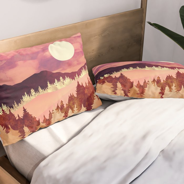 Autumn Sunset Pillow Sham Gallery Image 2