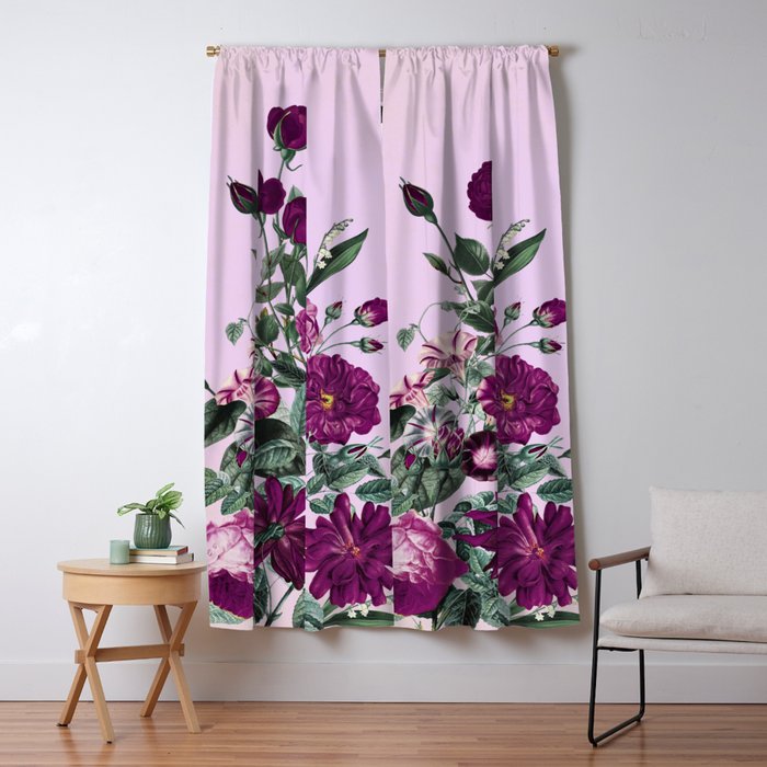 Romantic Garden III Window Curtain Gallery Image 5