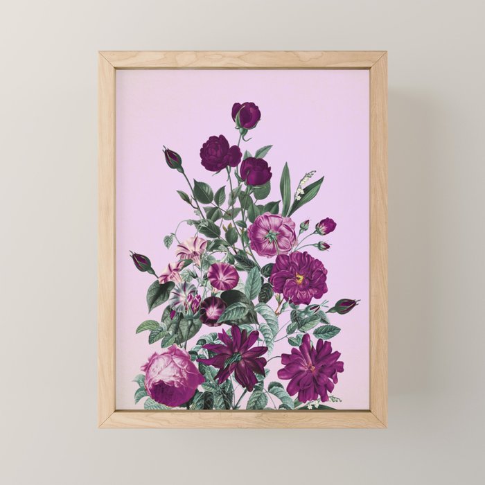 Romantic Garden III Mini Art Print Gallery Image 1