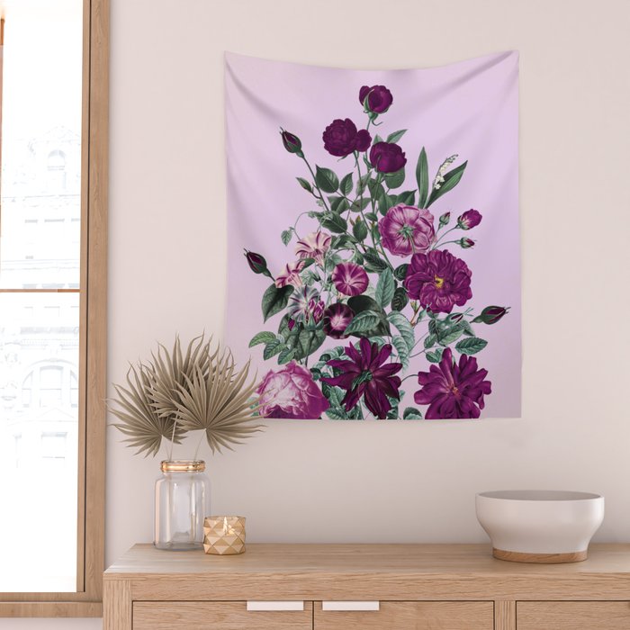 Romantic Garden III Wall Tapestry Gallery Image 2