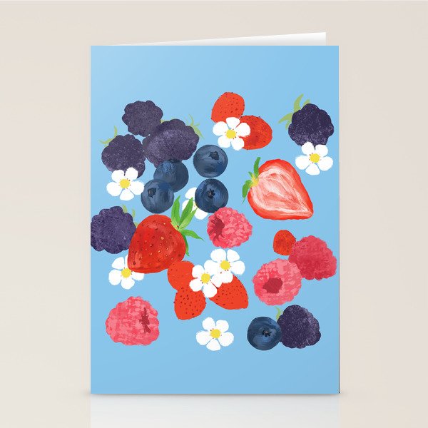 Verry Berry Stationery Card Gallery Image 2