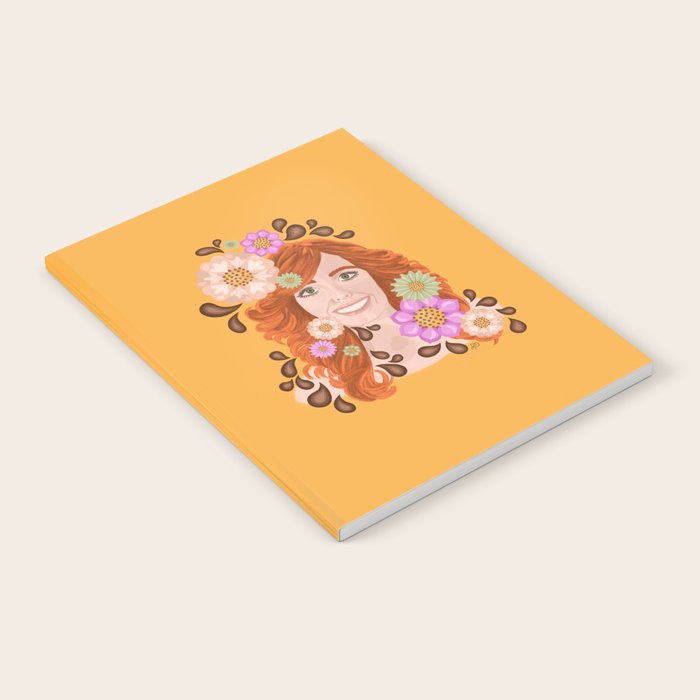 Vintage Beauty Retro Portrait Notebook Gallery Image 2