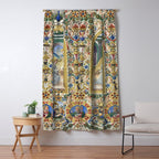 Medieval Nativity Christmas Bible Art 1485 Gold Festive Renaissance Painting Window Curtain Gallery Image 5