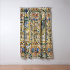 Medieval Nativity Christmas Bible Art 1485 Gold Festive Renaissance Painting Window Curtain Gallery Image 3