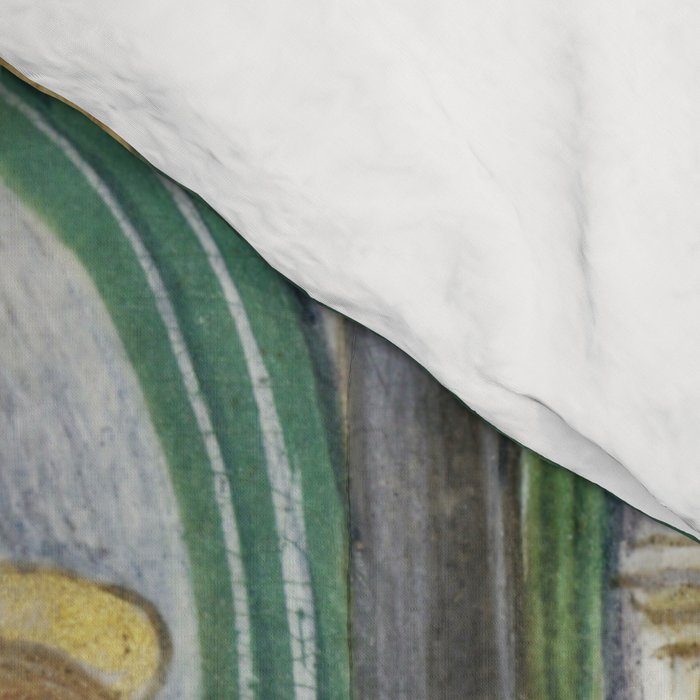 Medieval Nativity Christmas Bible Art 1485 Gold Festive Renaissance Painting Comforter Gallery Image 4