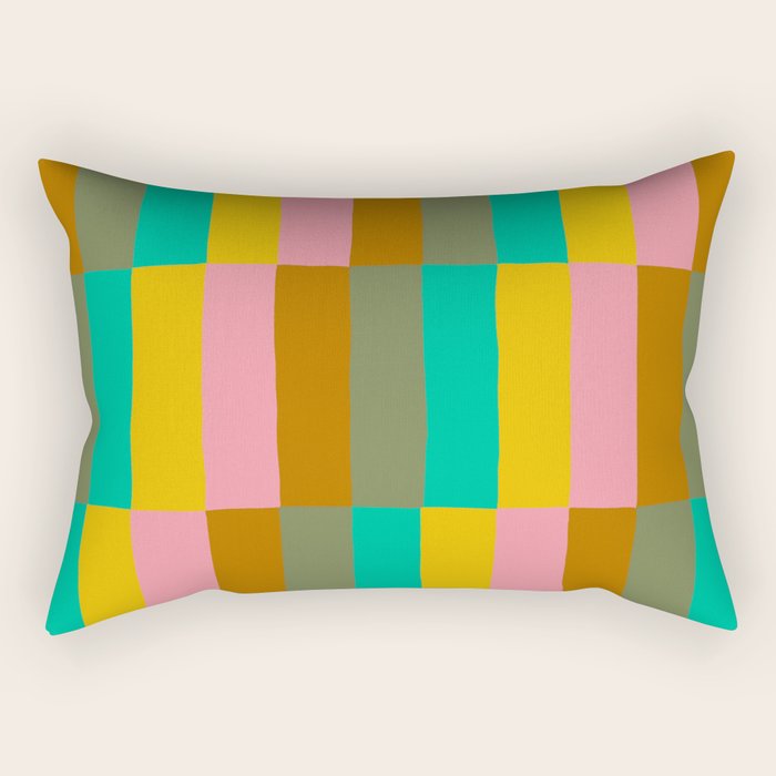 Sunset Sage Rectangular Pillow Gallery Image 1