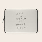Hocus Pocus Neutral Laptop Sleeve Gallery Image 1