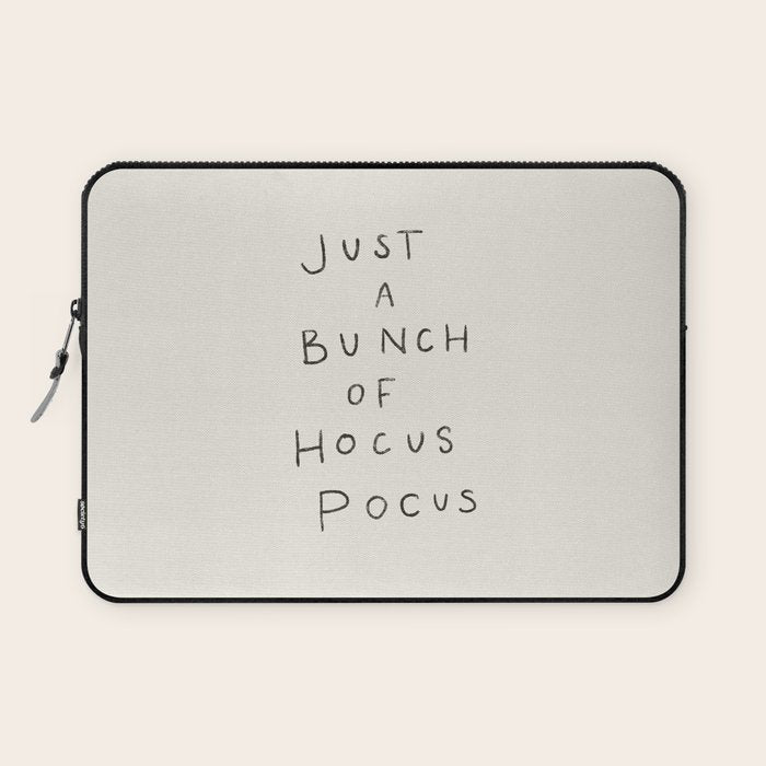 Hocus Pocus Neutral Laptop Sleeve Gallery Image 1