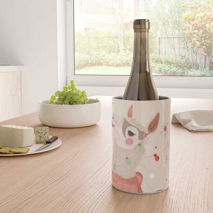 Holiday Llama Joy ll Wine Chiller Gallery Image 4