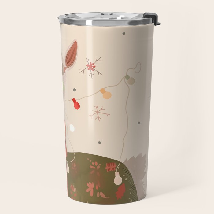 Holiday Llama Joy ll Travel Mug Gallery Image 2