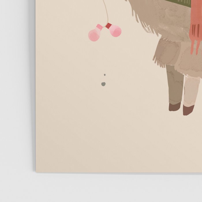 Holiday Llama Joy ll Poster Gallery Image 3