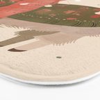 Holiday Llama Joy ll Bath Mat Gallery Image 3