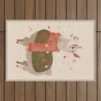 Holiday Llama Joy ll Outdoor Rug Gallery Image 1