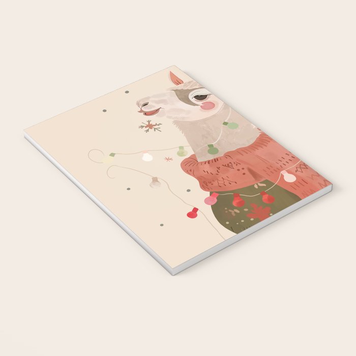 Holiday Llama Joy ll Notebook Gallery Image 3