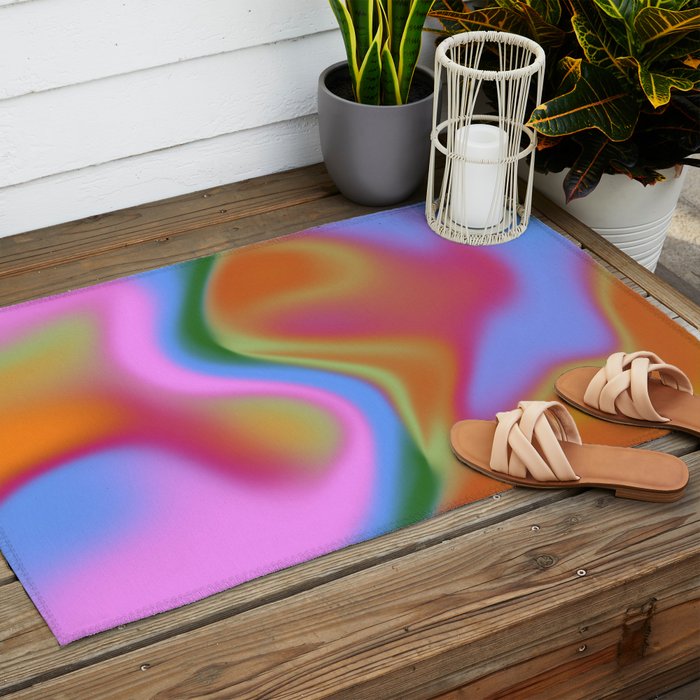 Moody Aura Outdoor Rug Gallery Image 2