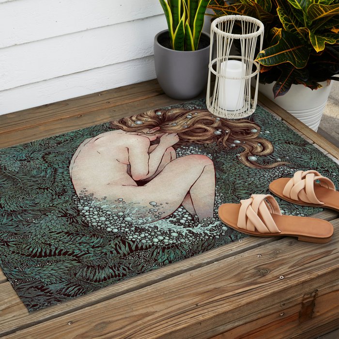 The Birth of Venus Outdoor Rug Gallery Image 2