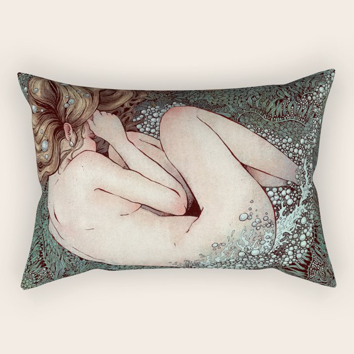 The Birth of Venus Rectangular Pillow Gallery Image 1