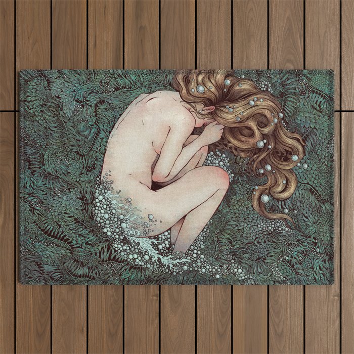 The Birth of Venus Outdoor Rug Gallery Image 1