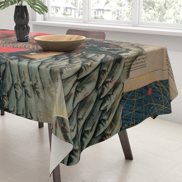 I looked into the Eye of this World Tablecloth Gallery Image 3
