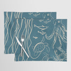 Minimal Sea Life 3 Placemat Gallery Image 1