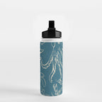 Minimal Sea Life 3 Water Bottle Gallery Image 2