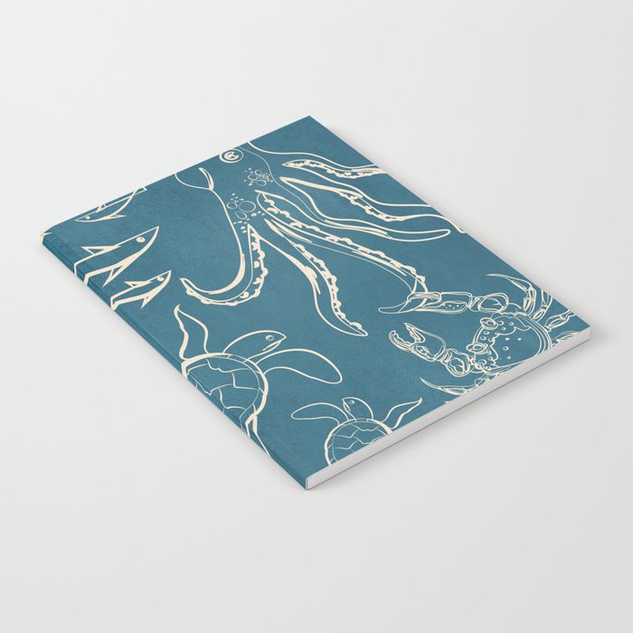 Minimal Sea Life 3 Notebook Gallery Image 1