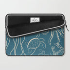 Minimal Sea Life 3 Laptop Sleeve Gallery Image 2